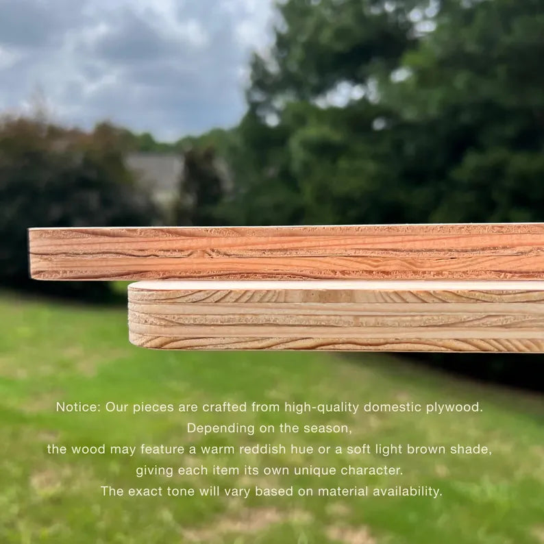 Oak Window Plant Shelf, Adjustable, No Tools Install (22x10, 21x15)