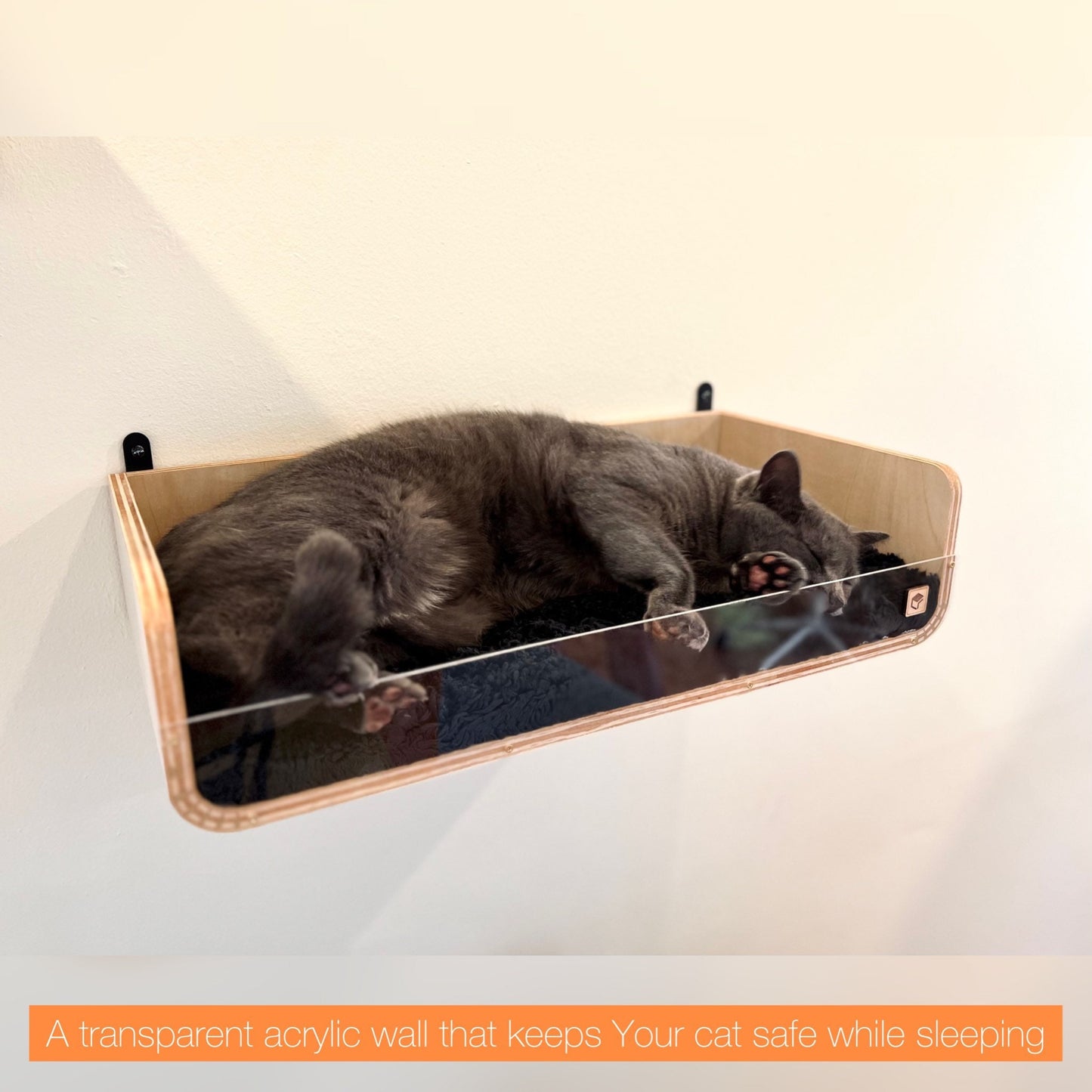 Modern Wall Cat Shelf _ Wall Cat Bed _ Cat Shelf _ Wall mounted cat bed _ Cat Perch _ Cat House _ Cat Climbing _ Cat Gift _ Cat Shelves