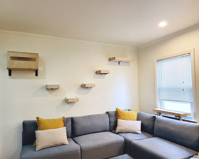 Wall Hidden Box _ Hide Out for Cats _ Cat Shelf _ Cat Hammock _ Cat Perch _ Cat House _ Wall Cat Bed